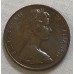 AUSTRALIA 1979 . TWO 2 CENTS COIN . FRILLED NECK LIZARD